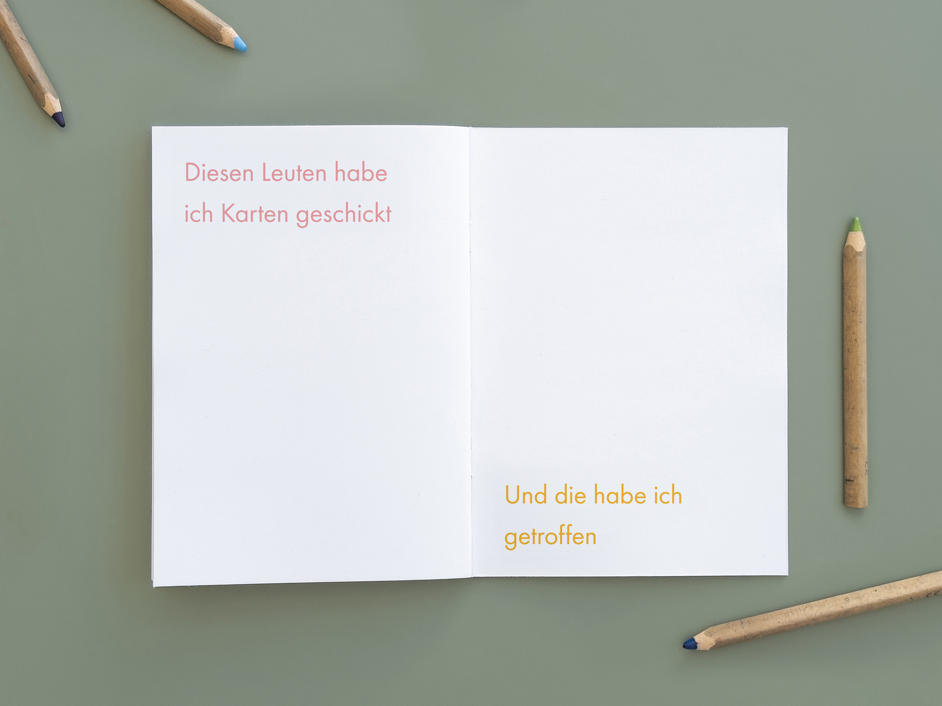 Kinder Reisetagebuch / Innenseite